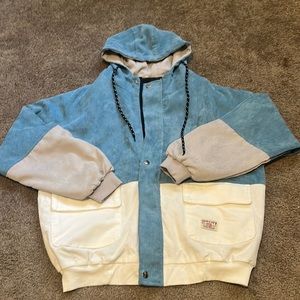 Duality Corduroy Hooded Jacket